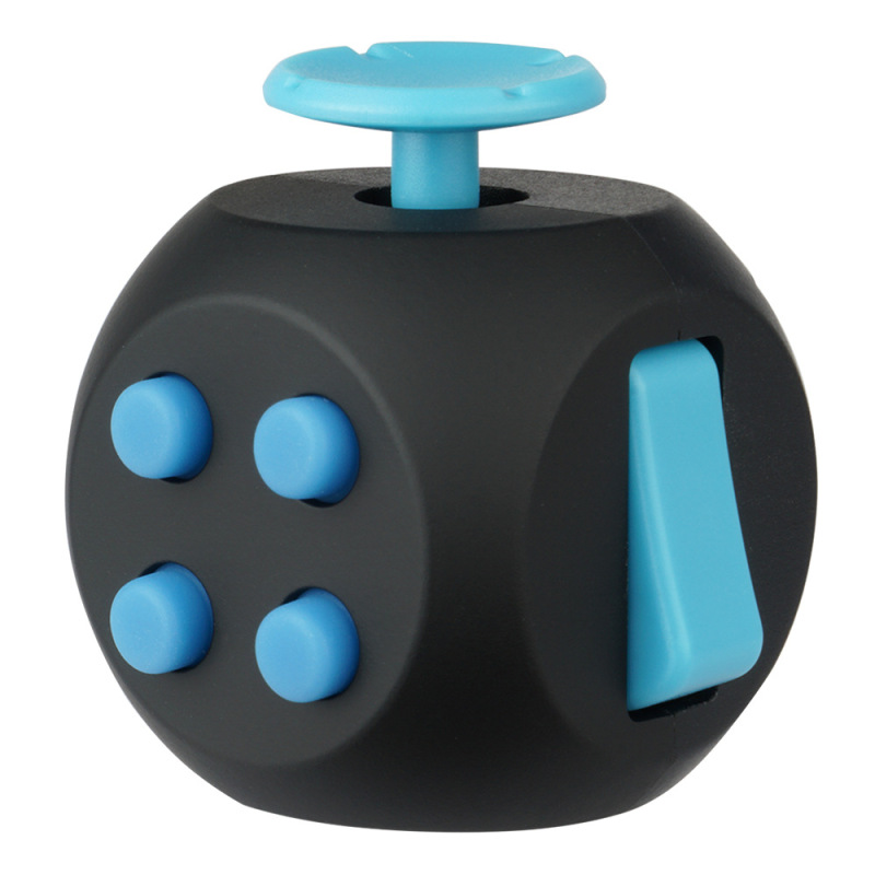 Silicone Magic Cube Dice Squeeze Toy — photo 2