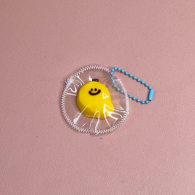 Happy Mango Squishy Bag Charm