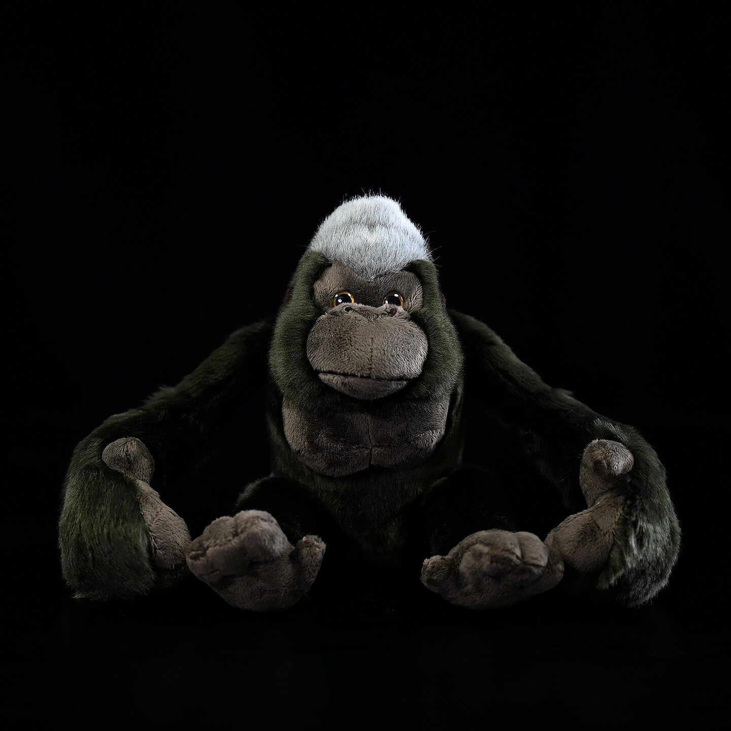 Realistic Silverback Gorilla Plush โ photo 4