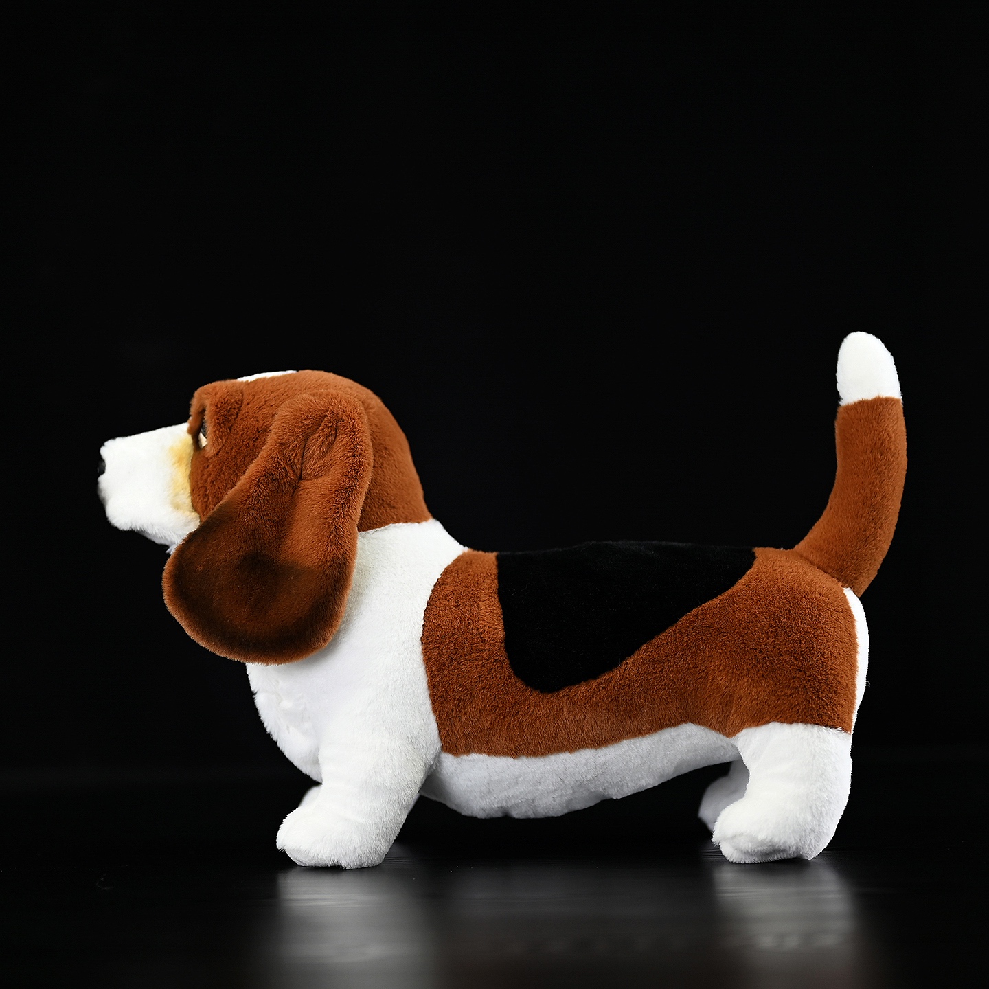 Realistic Basset Hound Puppy Plush