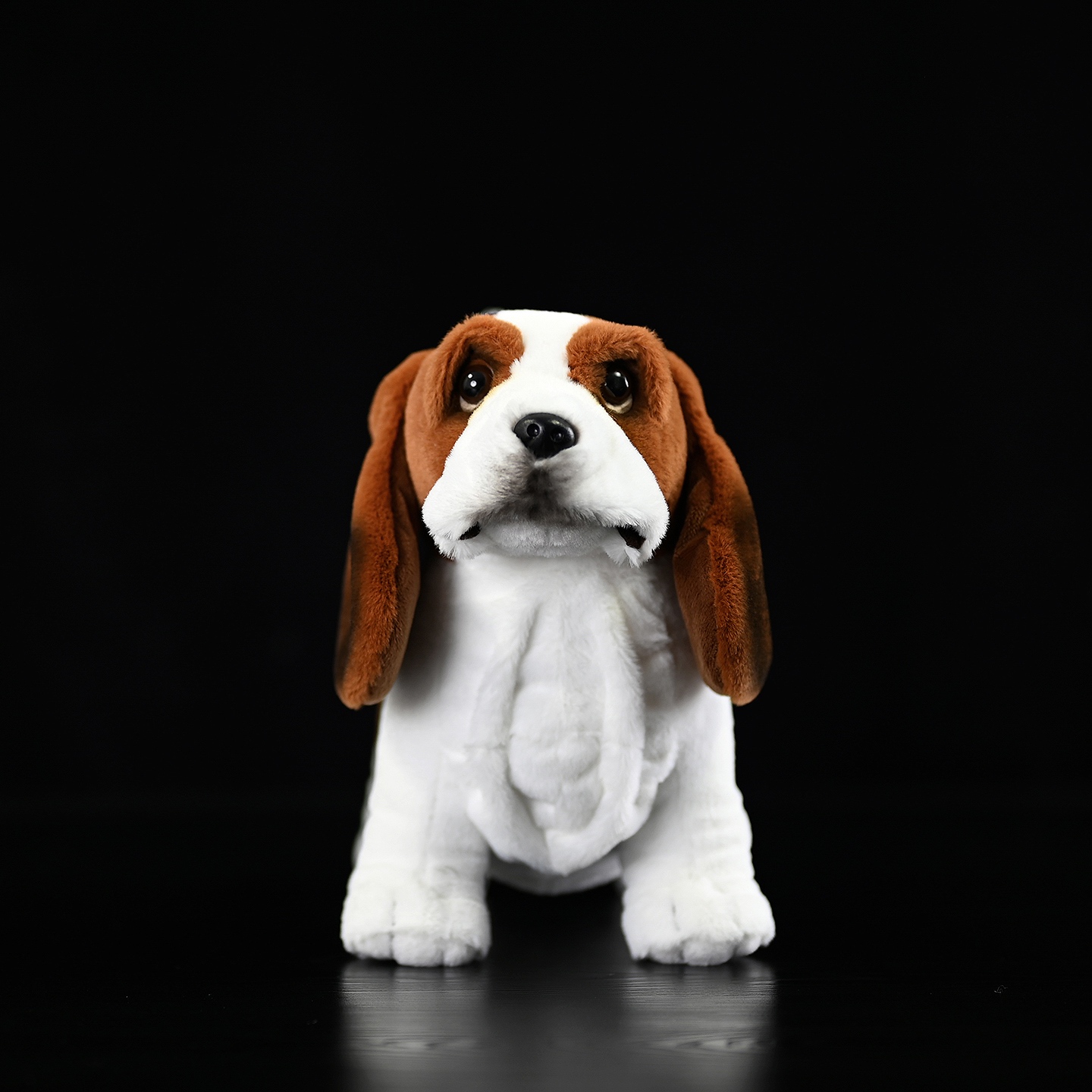 Realistic Basset Hound Puppy Plush โ photo 2