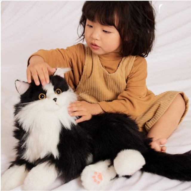 Tuxedo Kitty Cat Plush