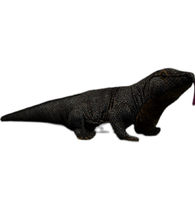 Realistic Komodo Dragon Lizard Plush