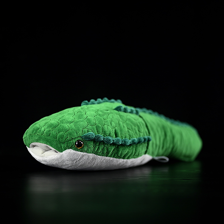 Lifelike Green Sea Snake Plush โ photo 4