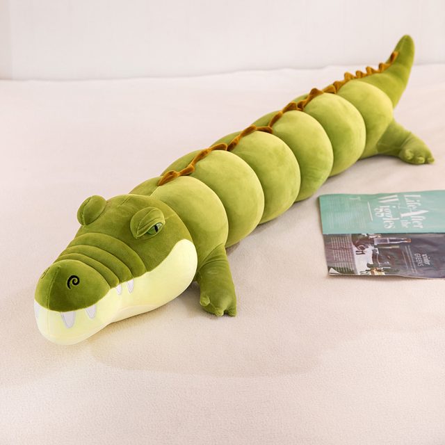 Long Snuggly Crocodile Body Pillow