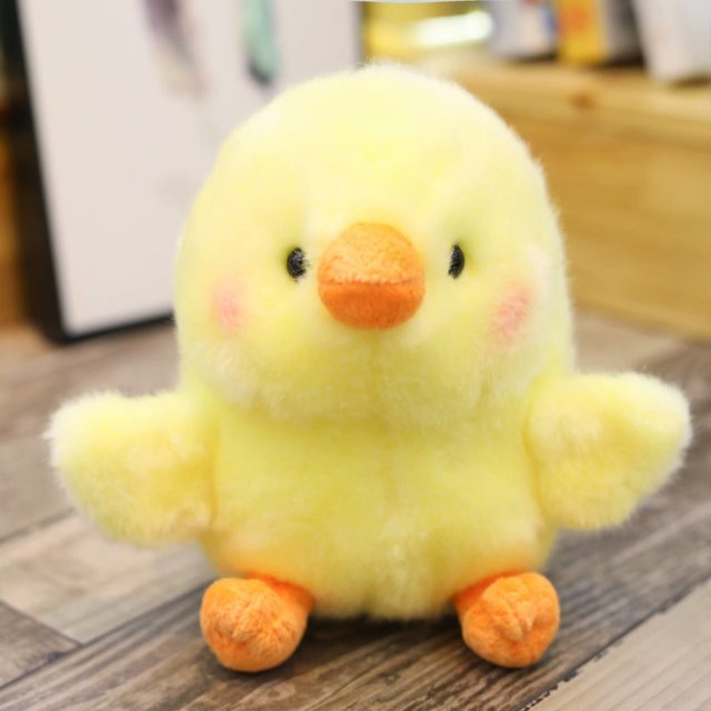 Fluffy Little Yellow Chick Plush