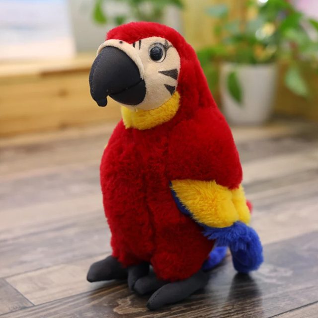 Rainbow Macaw Parrot Plush โ photo 3