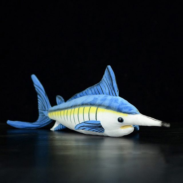 Lifelike Blue Marlin Plush