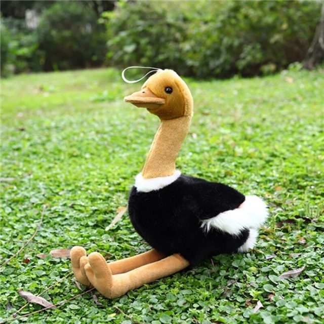 Lifelike Ostrich Plush