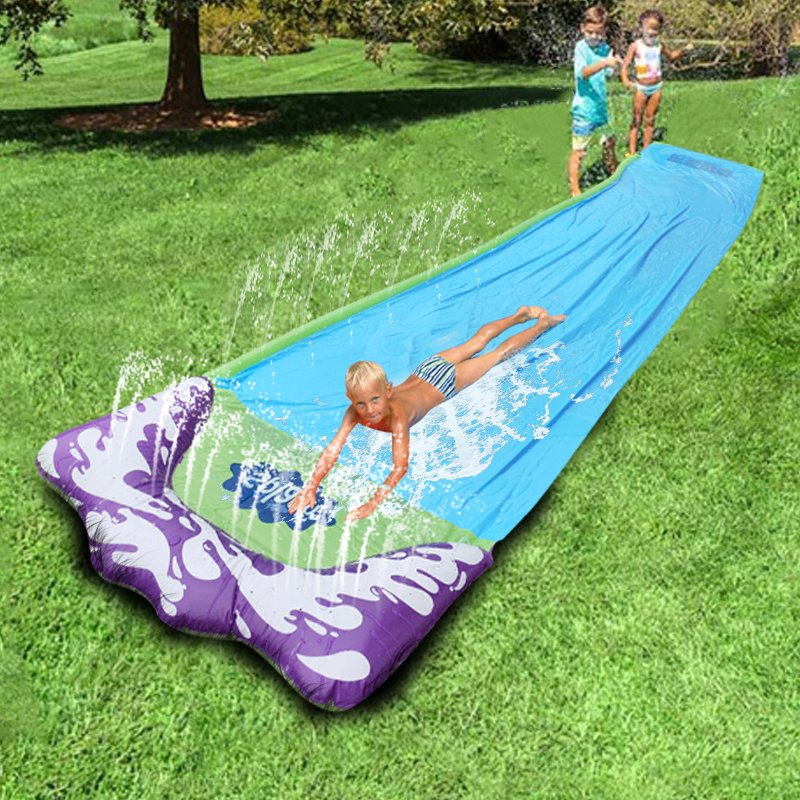 Backyard Lawn Water Slip & Slide