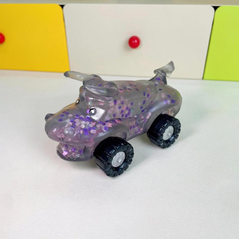 Squishy Bull Racer Car Slow-Rise Squeeze Toy โ photo 4