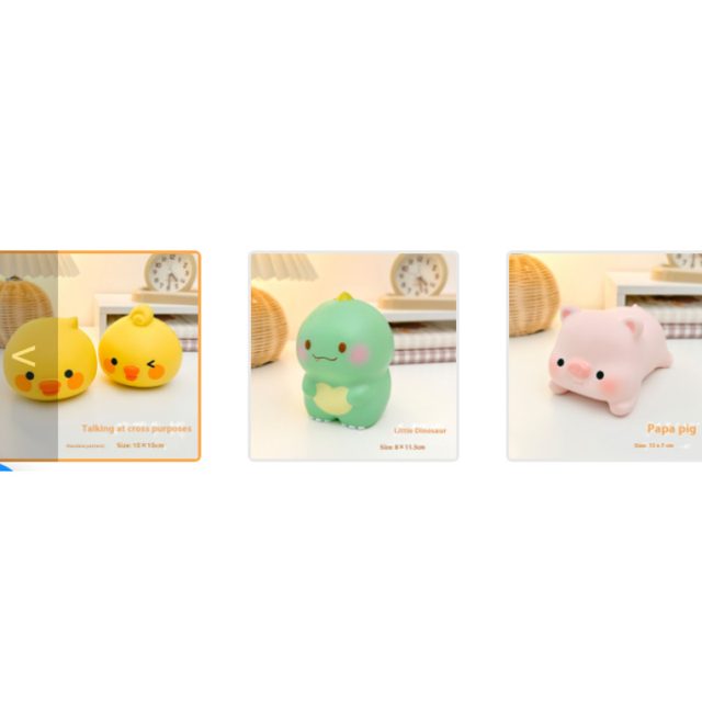 Barnyard Buddies Slow-Rise Squishy Set