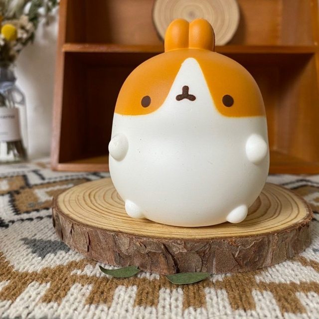 Corgi-Face Bunny Slow-Rise Squishy