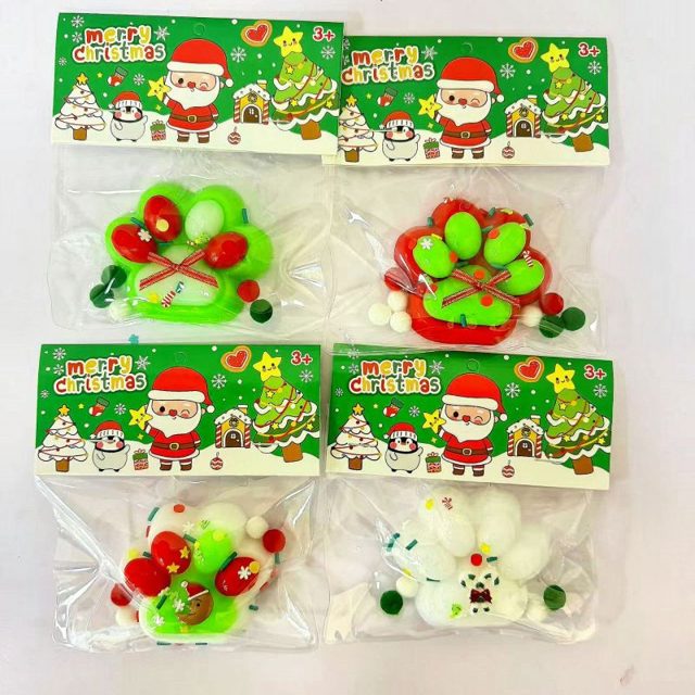 Christmas Cat Paw Squishy Assortment