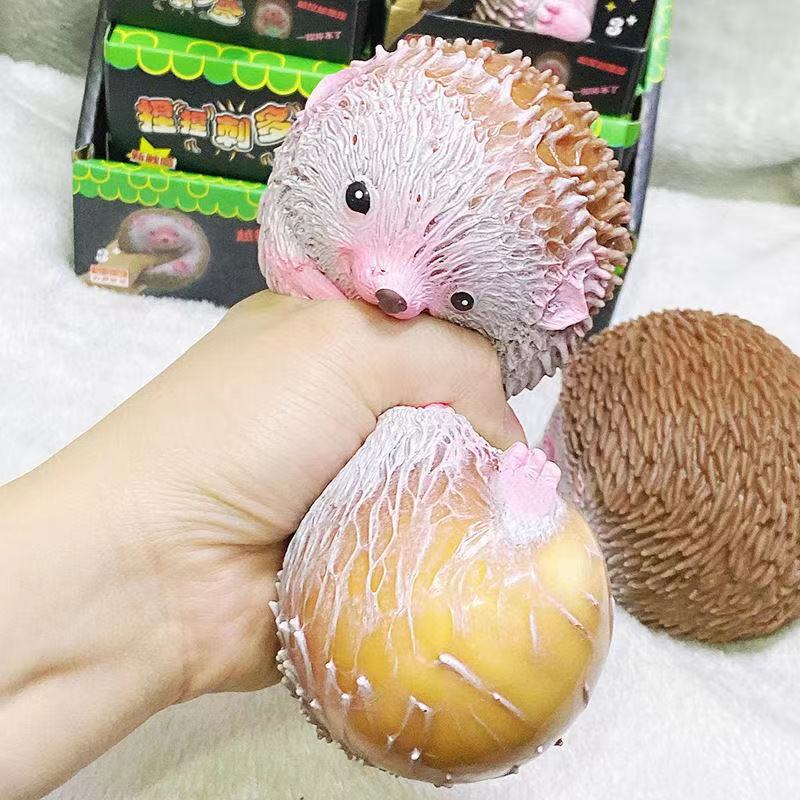 Squishy Hedgehog Squeeze Ball โ photo 3