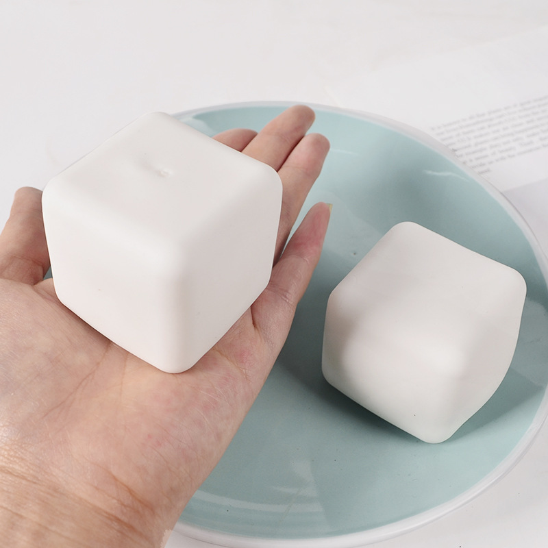 Tofu Block Squishy With Cute Faces โ photo 3