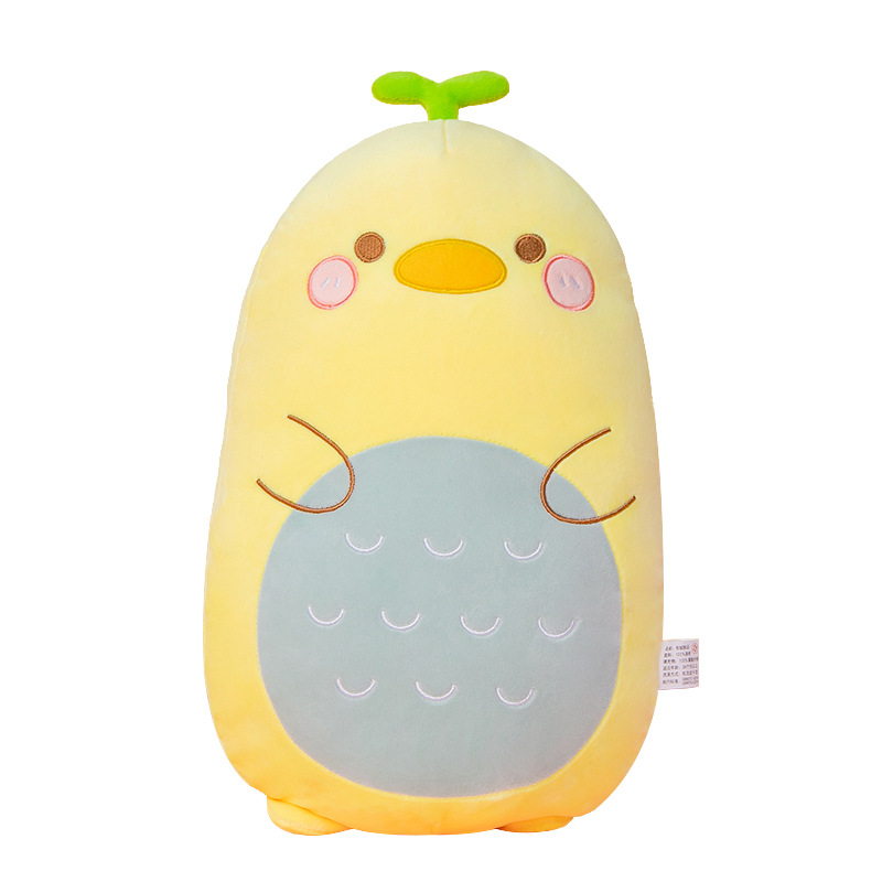Soft Yellow Cat Pillow Plush โ photo 4