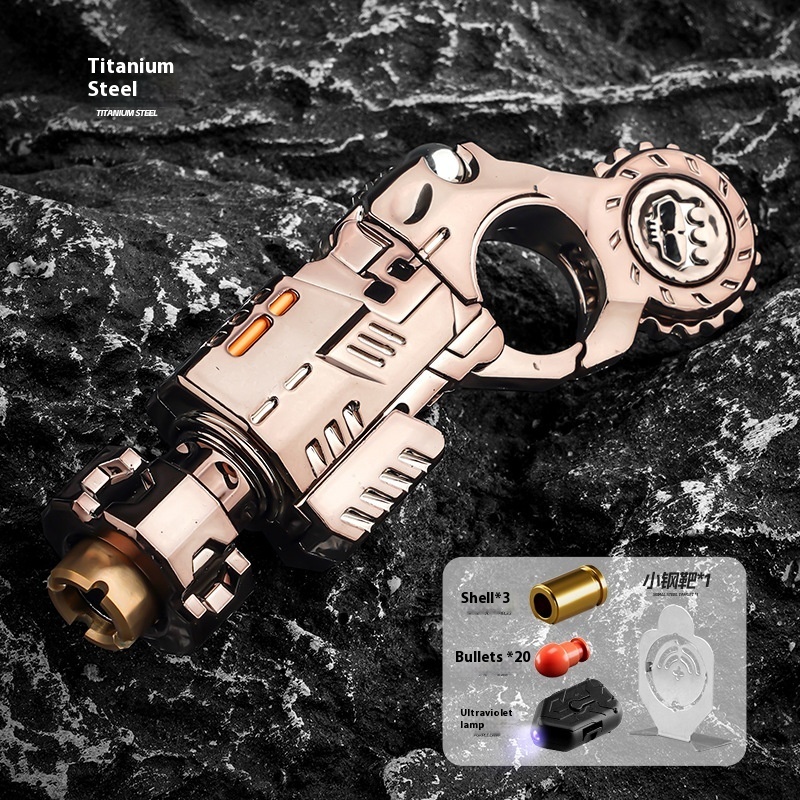 Soft Bullet Toy Blaster with Light and Shells — photo 2