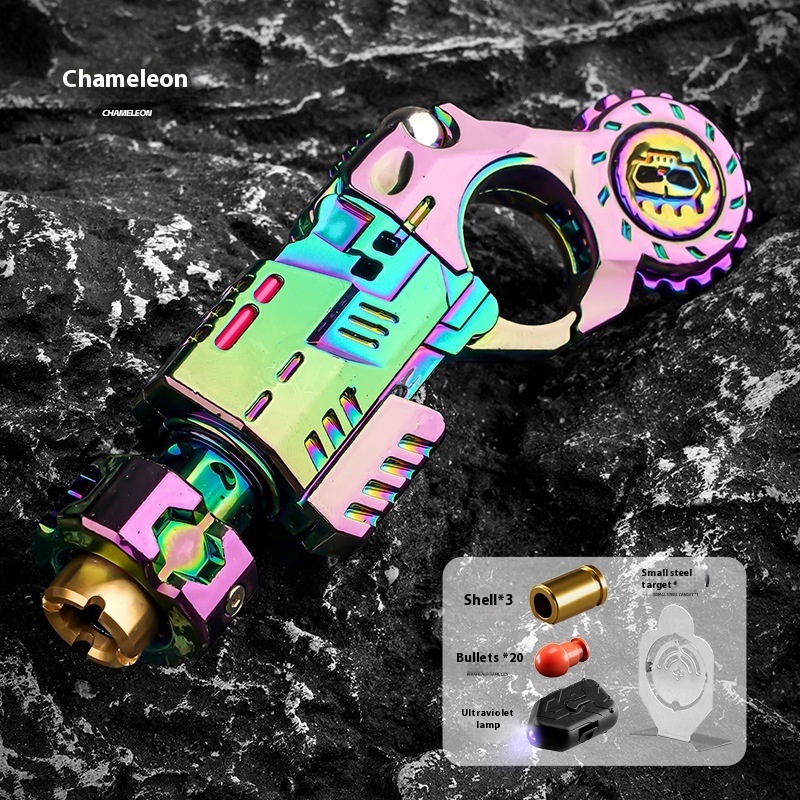 Soft Bullet Toy Blaster with Light and Shells — photo 3