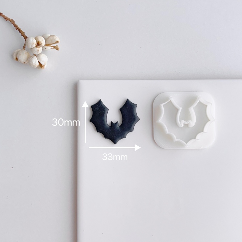 Mini Ghost Polymer Clay Stud Cutters โ photo 3
