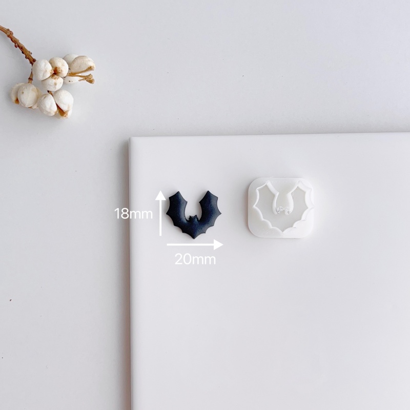 Mini Ghost Polymer Clay Stud Cutters โ photo 6