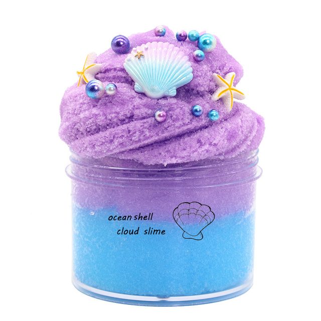 Ocean Shell Cloud Slime Tub