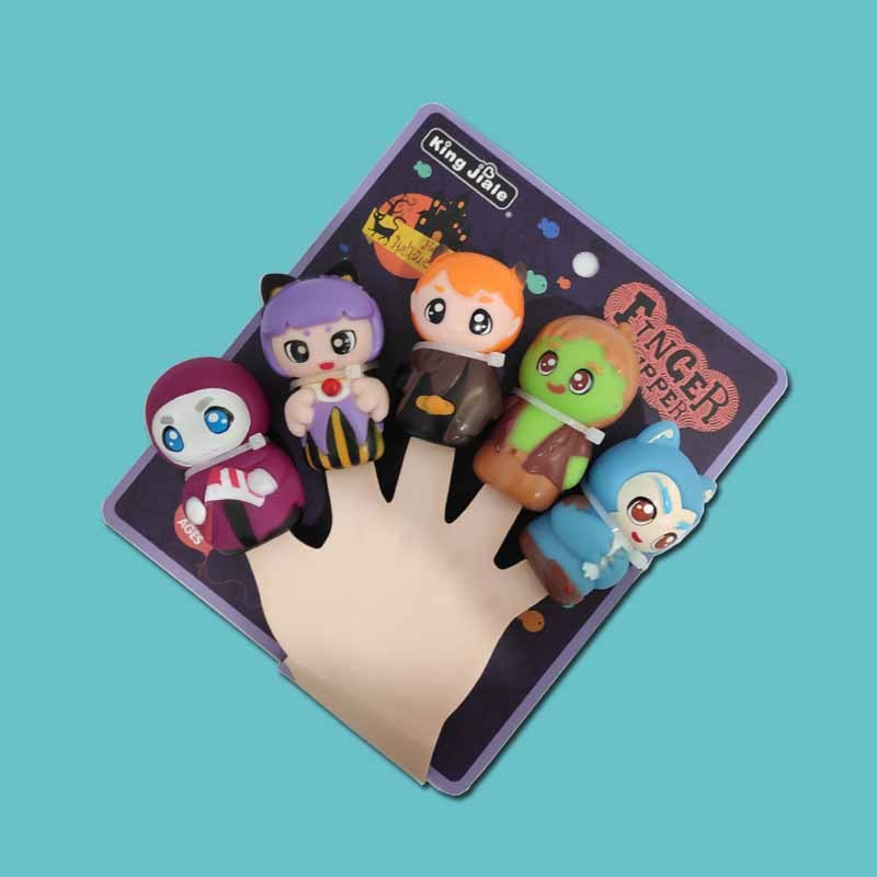 Halloween Finger Puppet Set (5 Characters) โ photo 2