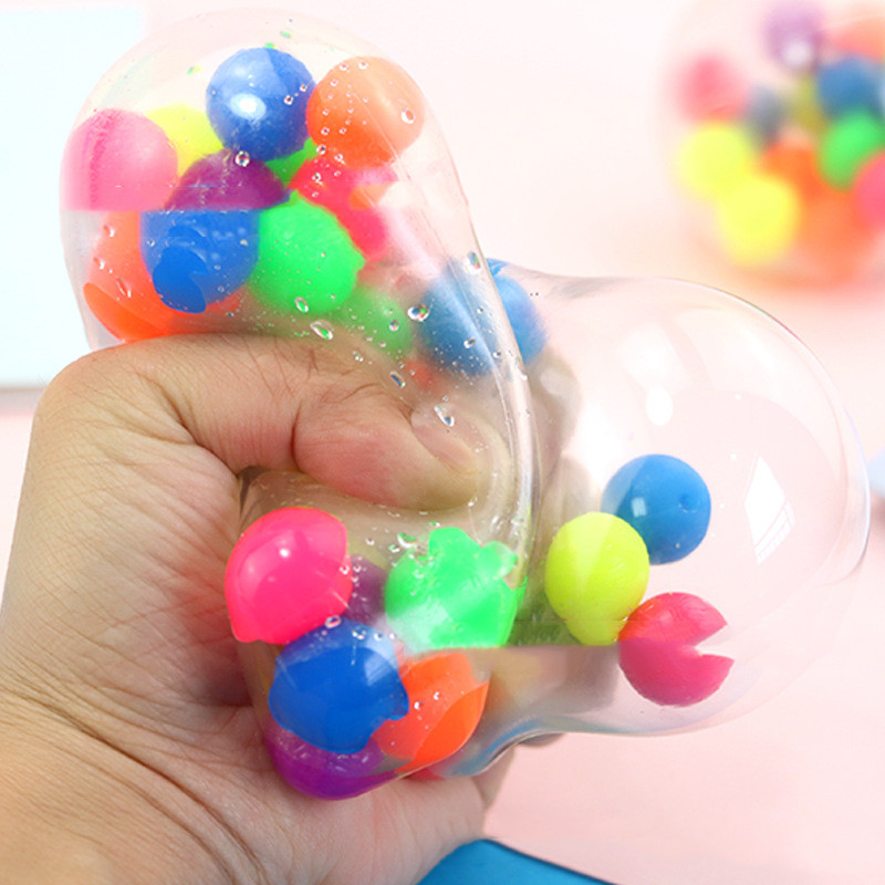 Rainbow Bead Water Squish Ball โ photo 4