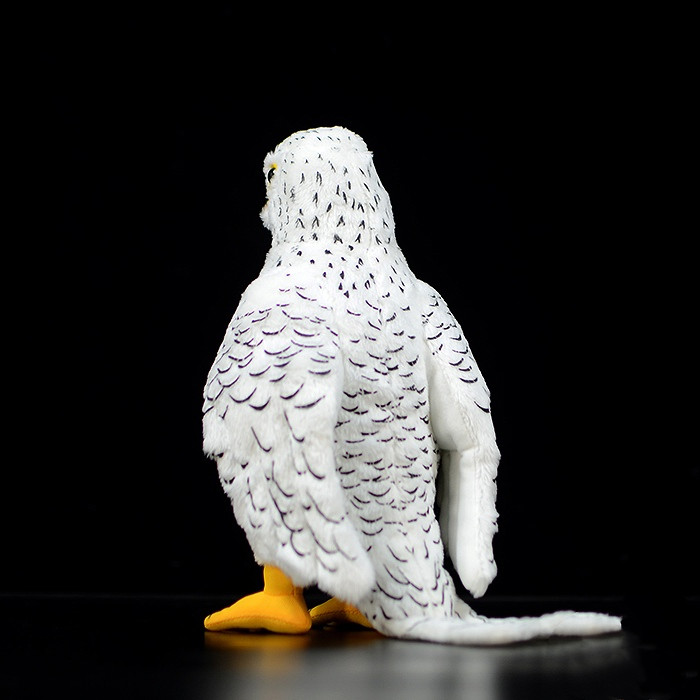 Lifelike White Gyrfalcon Plush — photo 3