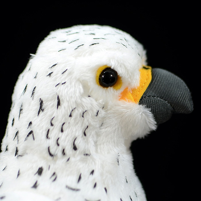 Lifelike White Gyrfalcon Plush — photo 5