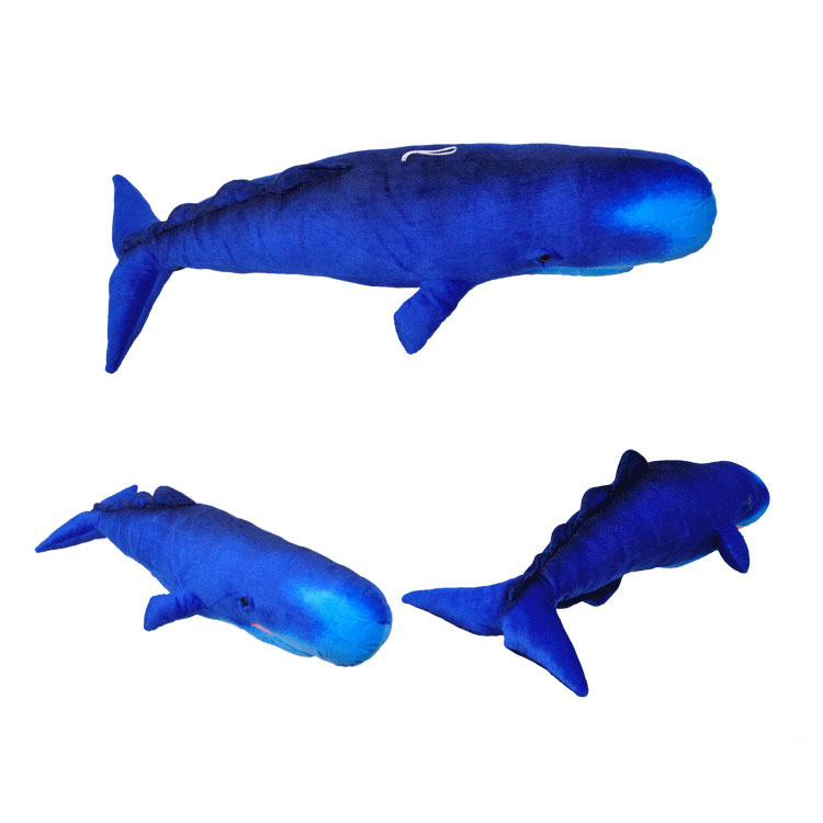 Deep Blue Sperm Whale Plush