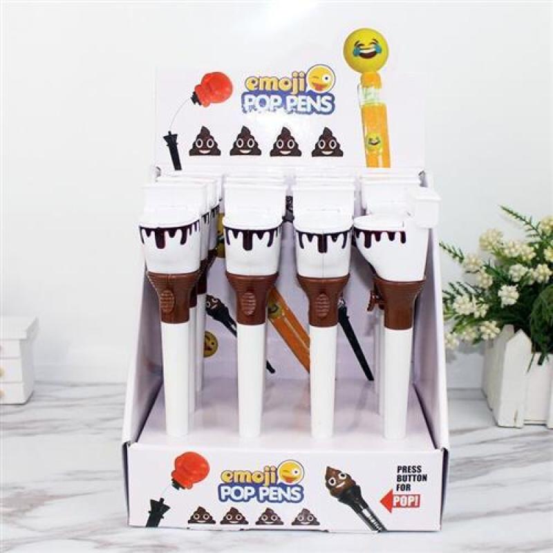 Poop Emoji Squishy Topper Pop Pens โ photo 2