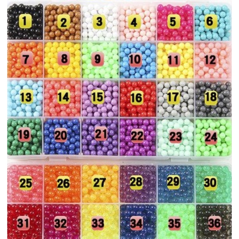 Fuse Water Bead Refill Kit, 36 Colors