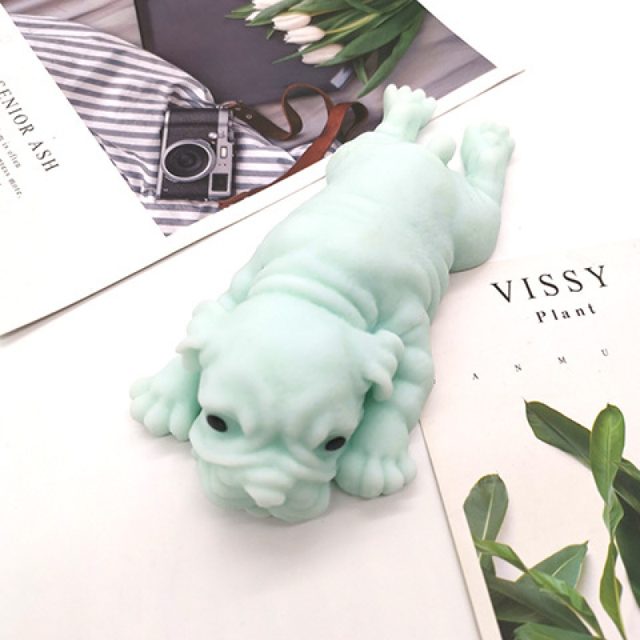 Pink Wrinkly Shar-Pei Puppy Squishy โ photo 3