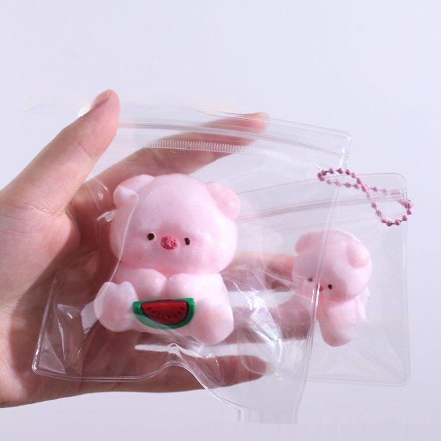 Watermelon Piggy Mochi Squishy