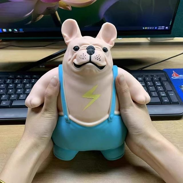 Big Buff Frenchie Squeeze Toy
