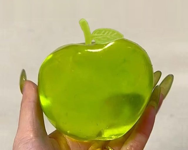 Jelly Green Apple Squish Ball