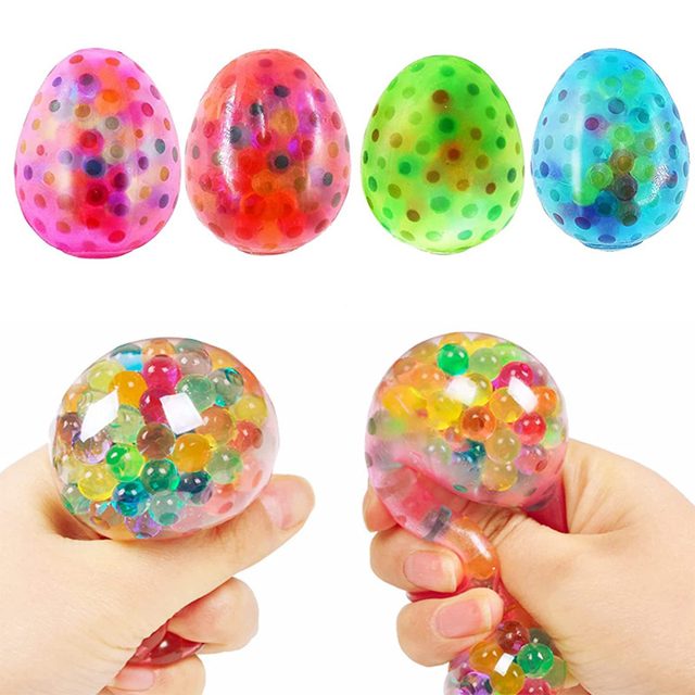 Dino Egg Water-Bead Squish Ball