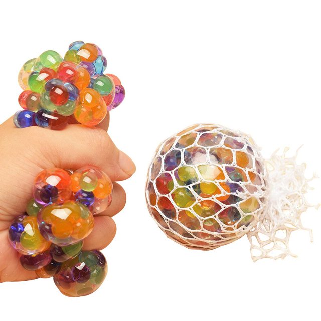 Mesh Grape Squeeze Ball