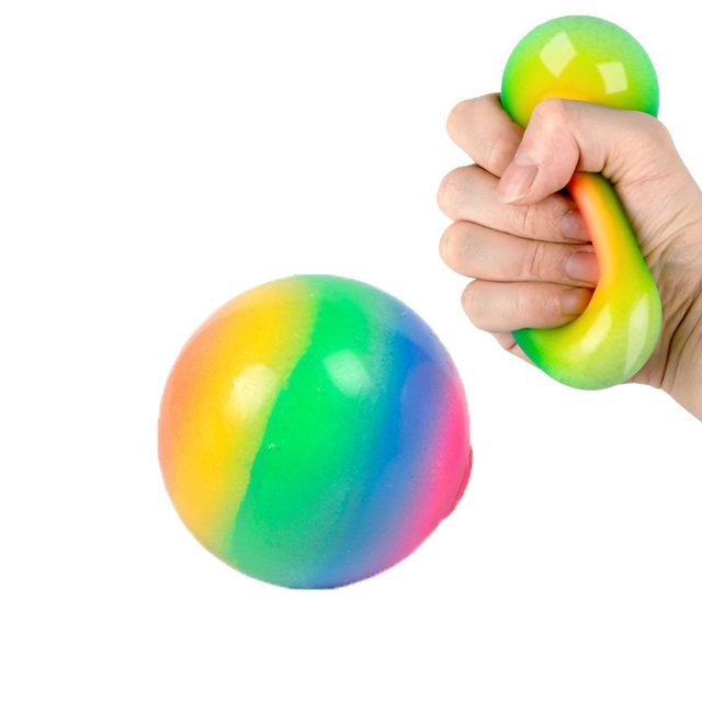 Rainbow Stretch Stress Ball