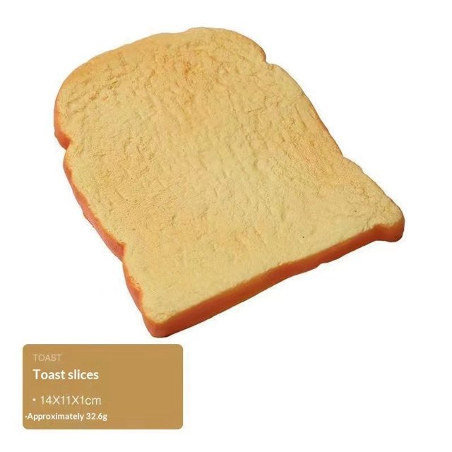 Single Toast Slice Squishy