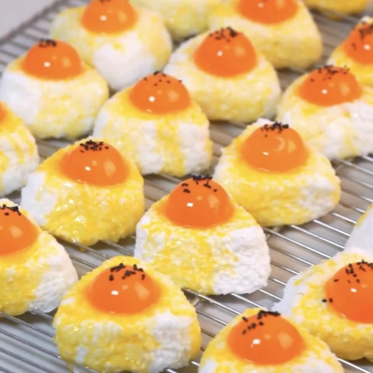 Egg Yolk Onigiri Rice Ball Squishy โ photo 3