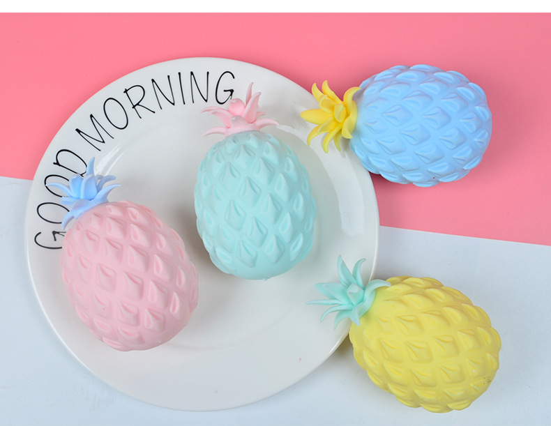 Pastel Pineapple Slow-Rise Squishy โ photo 4