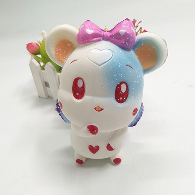 Galaxy Bow Bear Slow-Rise Squishy โ photo 3