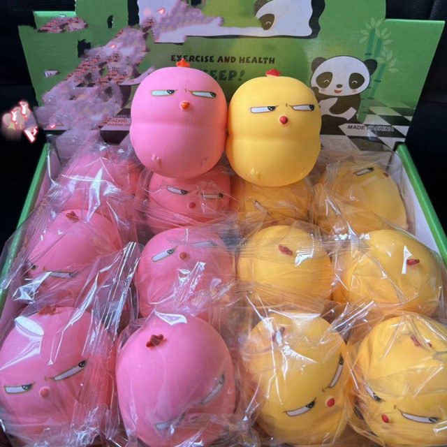 Grumpy Chicken Squishy