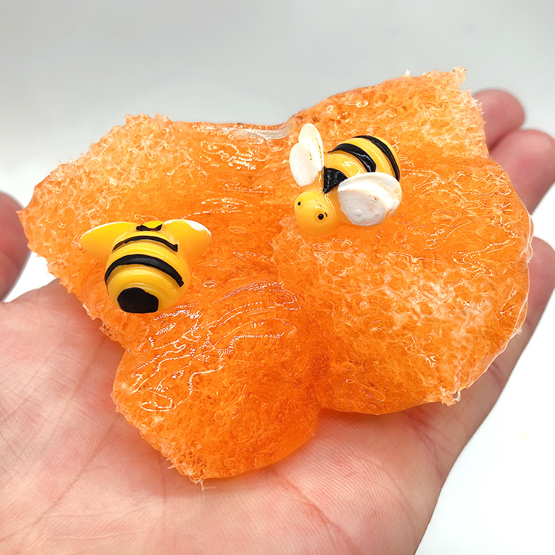 Buzzy Bee Crunchy Clear Slime โ photo 2
