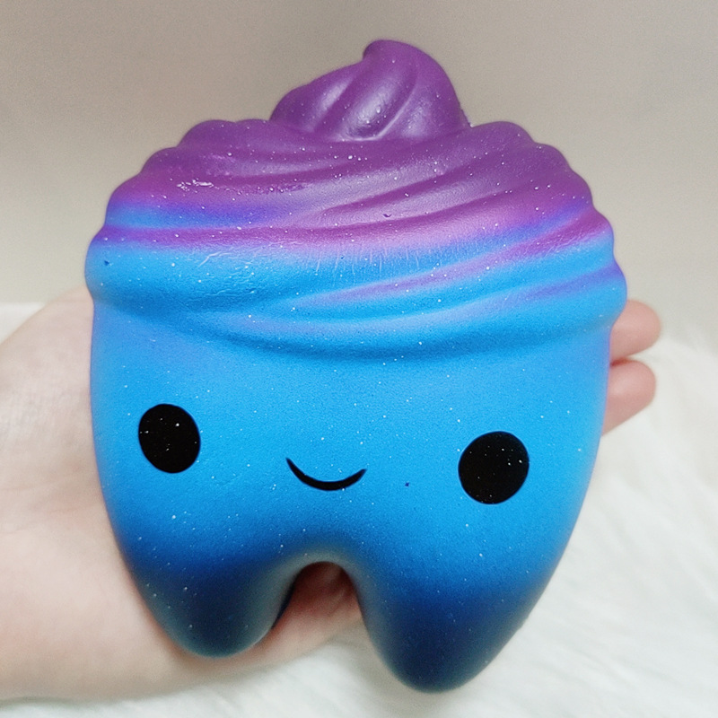 Galaxy Tooth Slow-Rise Squishy