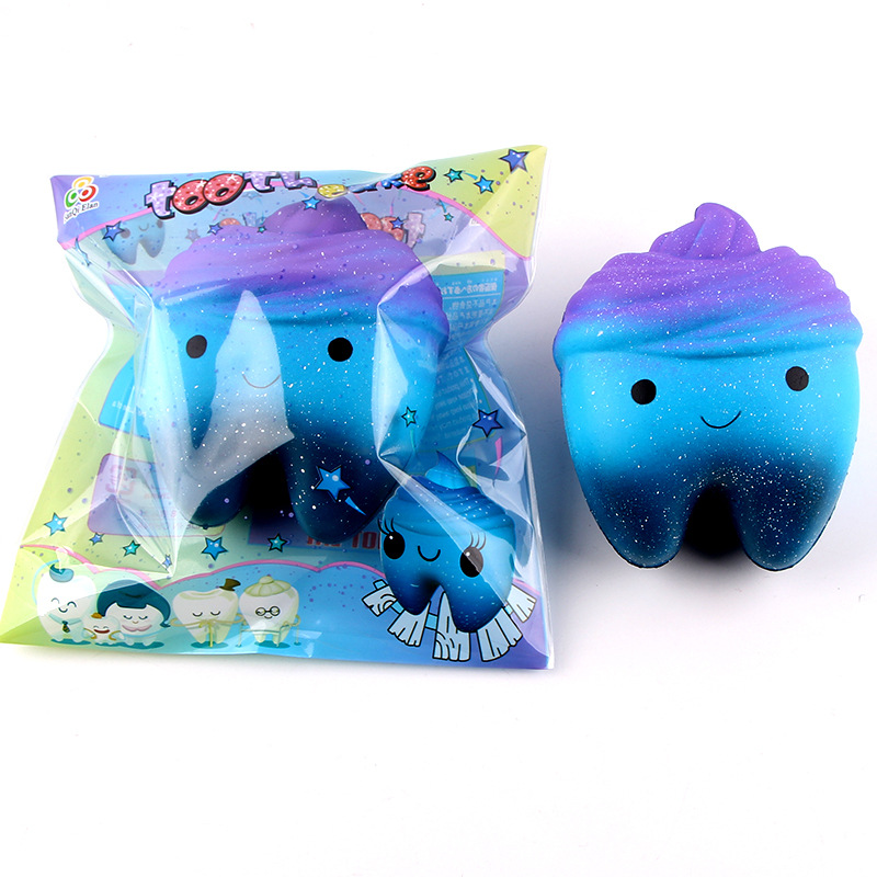 Galaxy Tooth Slow-Rise Squishy โ photo 2