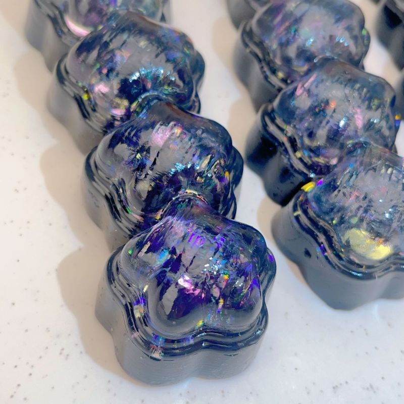 Glittery Galaxy Star Squishy Squeeze Toy — photo 2