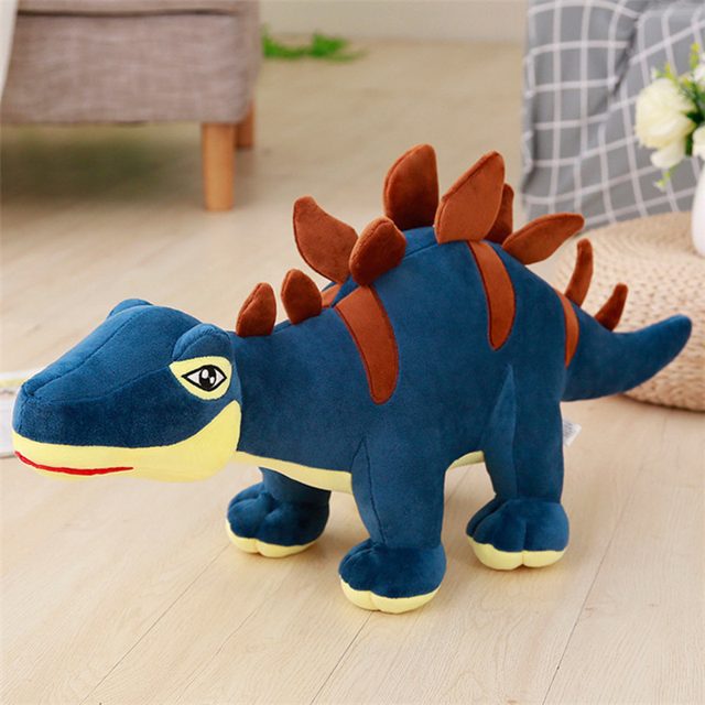 Navy Stegosaurus Dino Plush โ photo 6
